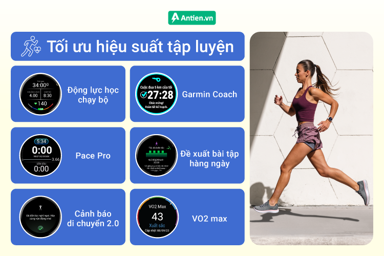 Nâng cao hiệu suất với các tính năng hỗ trợ luyện tập chuyên sâu