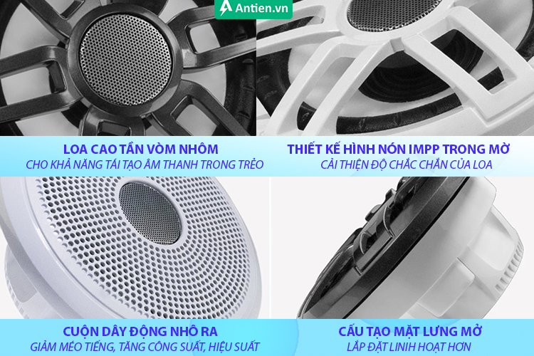 Vật liệu chất lượng cao cùng kết cấu chắc chắn, chống chọi mọi điều kiện biển khắc nghiệt