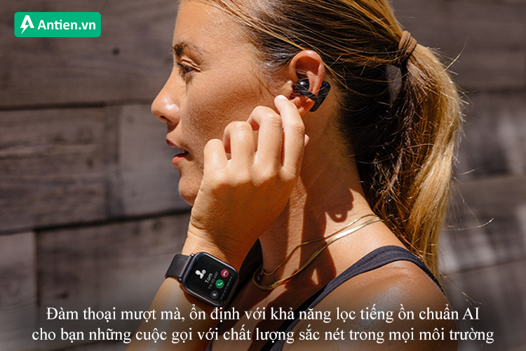 Tự tin đàm thoại trong mọi môi trường với khả năng lọc ồn mạnh mẽ