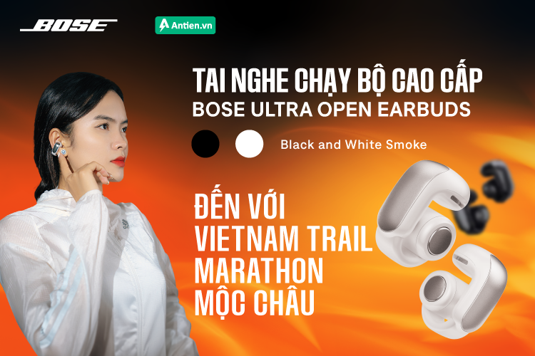 Bose Ultra Open Earbuds đồng hành cùng runner tại VTM 2025