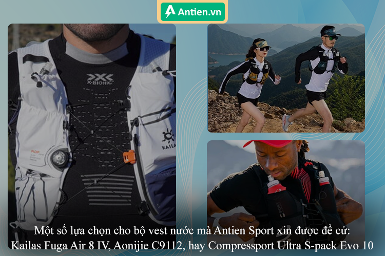 Một số lựa chọn cho bộ vest nước phù hợp tại Hà Giang Discovery Marathon 2025 sắp tới