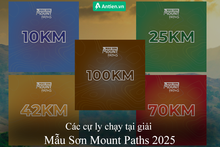 Tổng hợp các cự ly tại Mẫu Sơn Mount Paths 2025