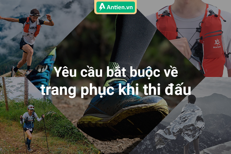 Yêu cầu về trang phục khi thi đấu cự ly Ultra Trail Hà Giang 2025