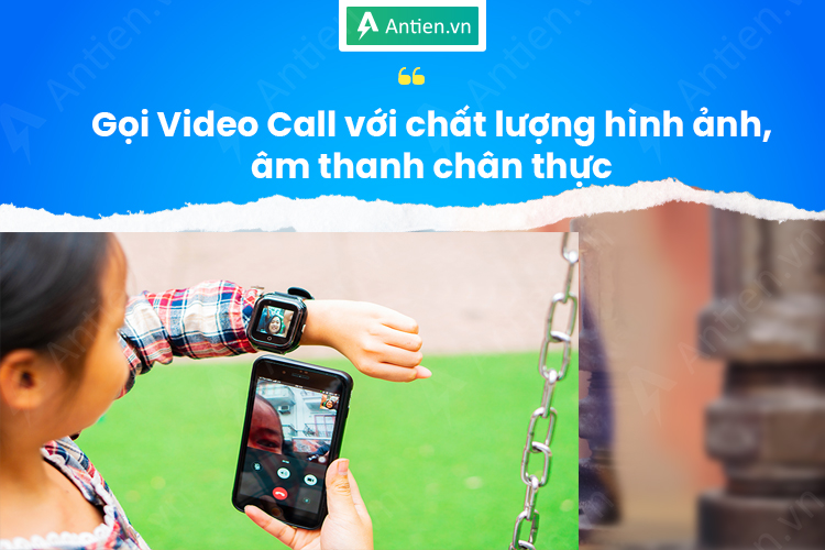 Wonlex CT01 hỗ trợ cuộc gọi video call với âm thanh rõ, nhạy, không bị rè