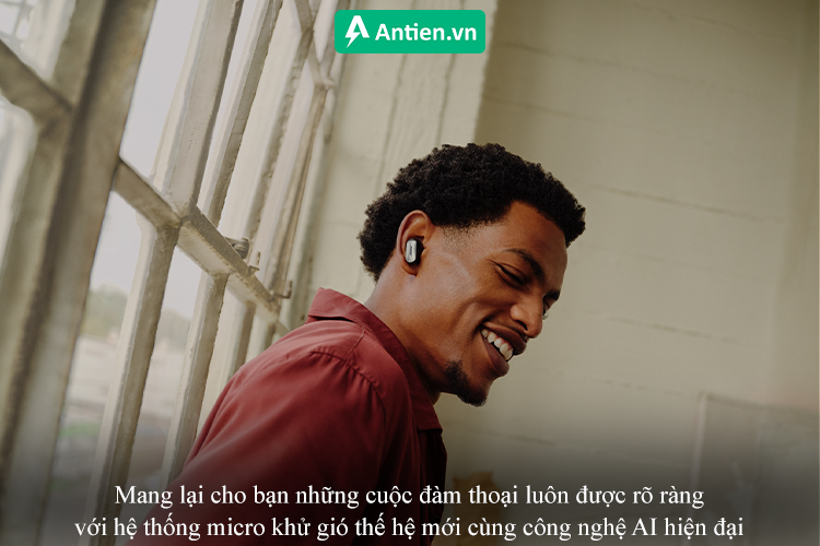 Đàm thoại rõ ràng cùng hệ thống micro khử ồn hiện đại
