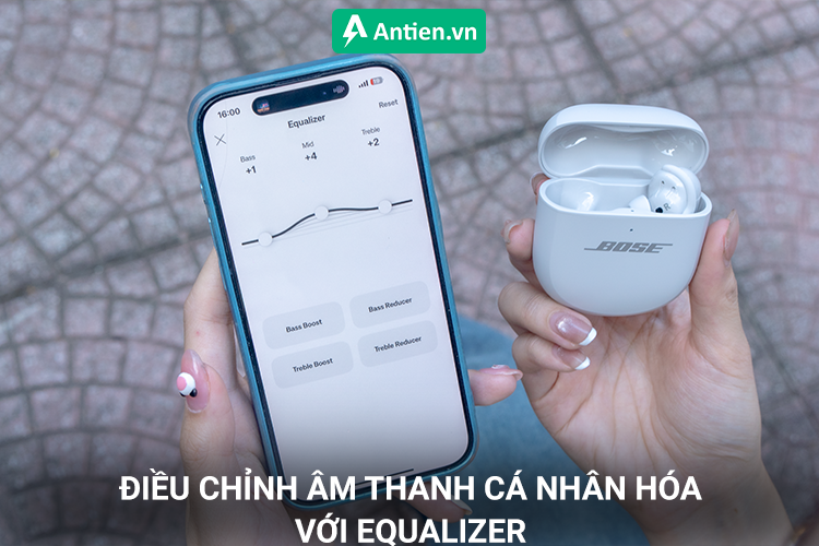 Điều chỉnh âm thanh cá nhân hóa với tính năng Equalizer