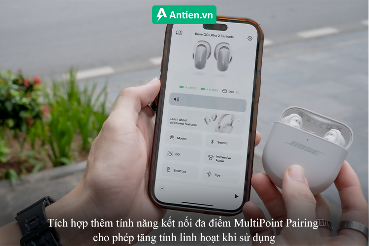 Tích hợp thêm tính năng MultiPoint Pairing cho phép tăng tính linh hoạt khi sử dụng