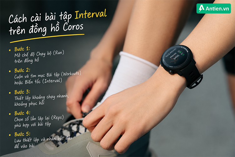 Dễ dàng cài đặt bài tập Interval chỉ với 5 bước đơn giản