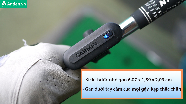 Garmin TruSwing được thiết kế nhỏ gọn, không phô trương