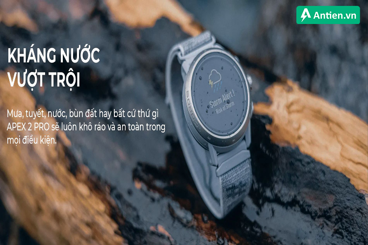 Khả năng chống nước tuyệt vời