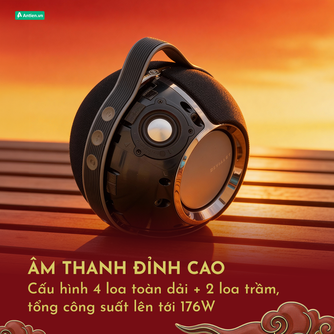 Âm Thanh Đỉnh Cao 176W – Chuẩn Mực Mới Của Loa Di Động