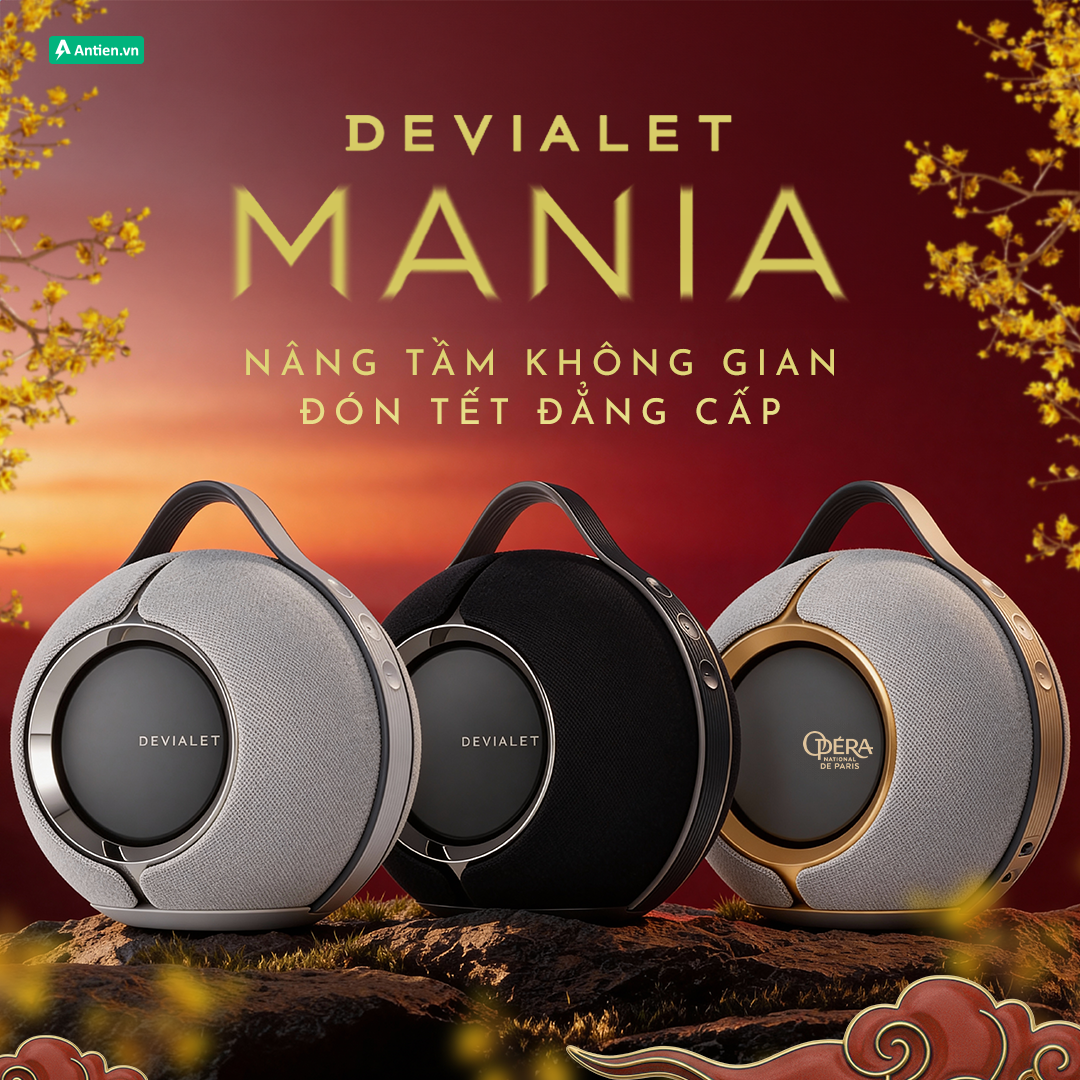 Loa Devialet Mania – Nâng Tầm Không Gian Âm Nhạc, Đón Tết Đẳng Cấp