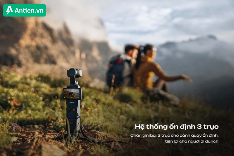 Ổn định hình ảnh với hệ thống gimbal cơ 3 trục