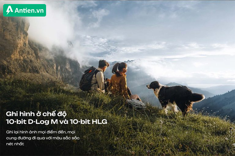 Ghi lại hình ảnh với độ sắc nét cao cùng chế độ màu chất lượng