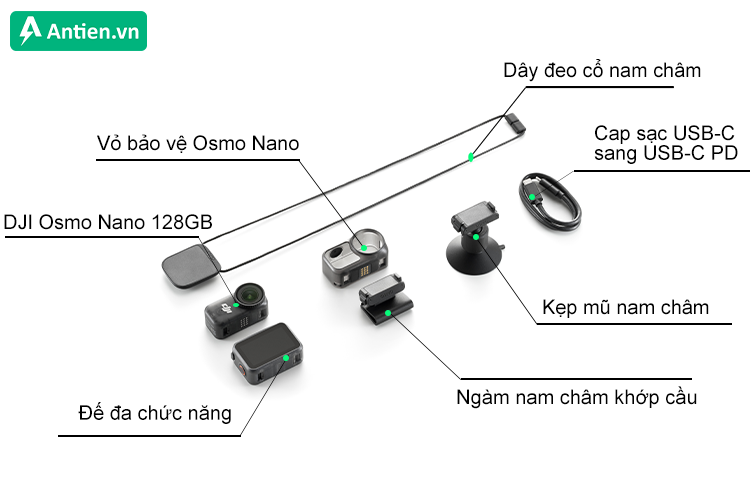 DJI Osmo Nano 128GB - Gói gọn mọi ý tưởng sáng tạo trong tầm tay