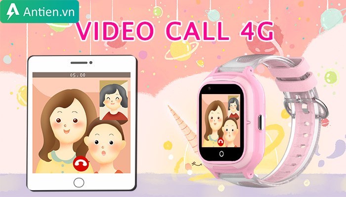 Cha mẹ có thể trực tiếp trò chuyện với tính năng gọi video call