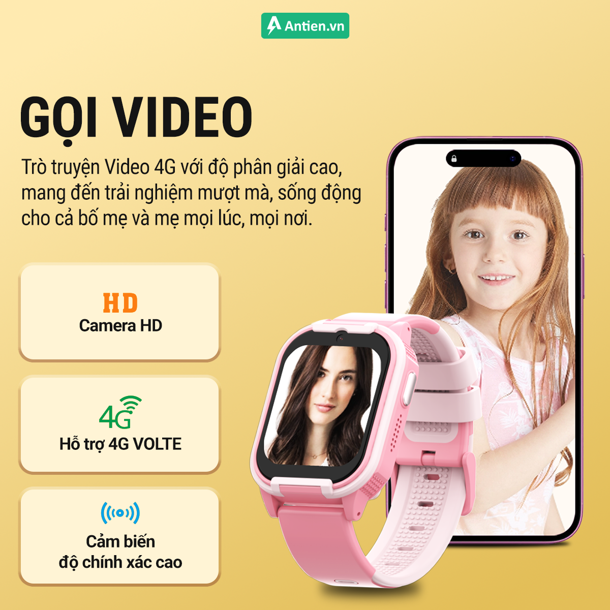 Gọi video call sắc nét