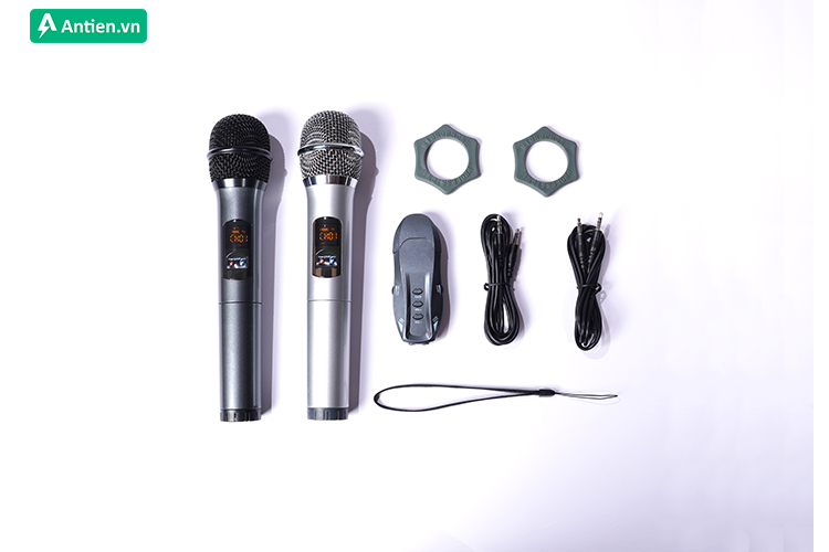 Trọn bộ sản phẩm micro karaoke Excelvan K18U