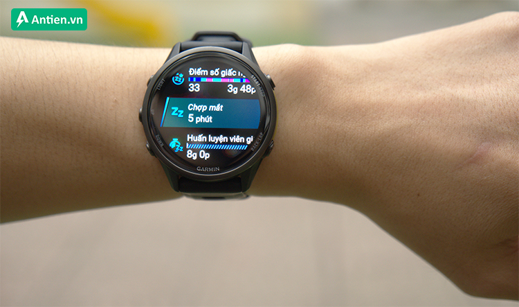 Garmin khuyến khích các giấc ngủ ngắn từ 10-20 phút