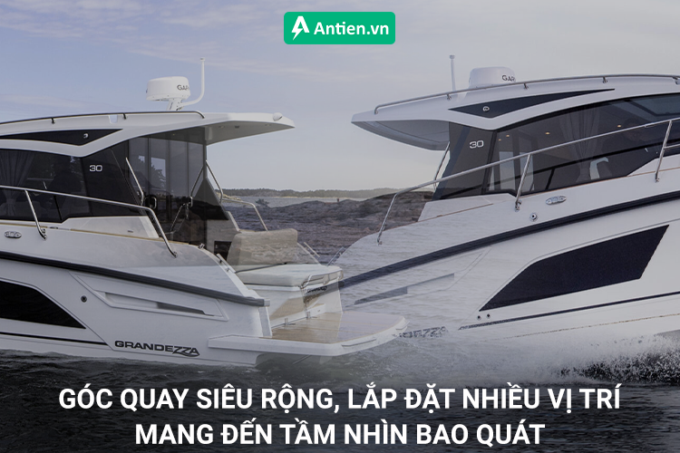 Góc quay siêu rộng, mang đến tầm nhìn bao quát
