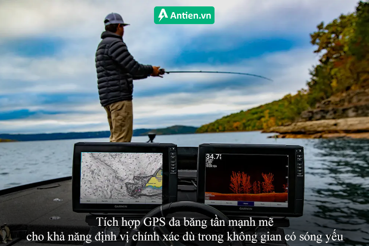 Tích hợp GPS đa băng tần, mang lại khả năng định vị mạnh mẽ