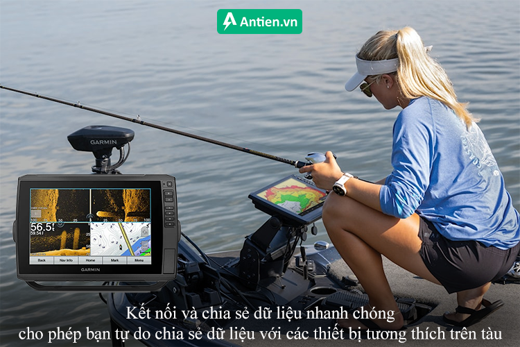 Kết nối và chia sẻ dữ liệu nhanh chóng với khả năng tương thích hệ sinh thái Garmin