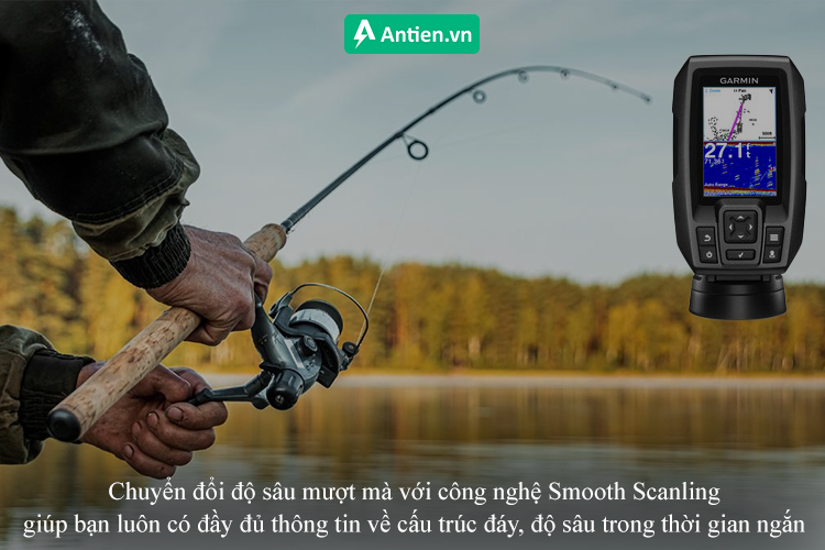 Chuyển đổi độ sâu mượt mà, cho thông tin chính xác với công nghệ Smooth Scanling