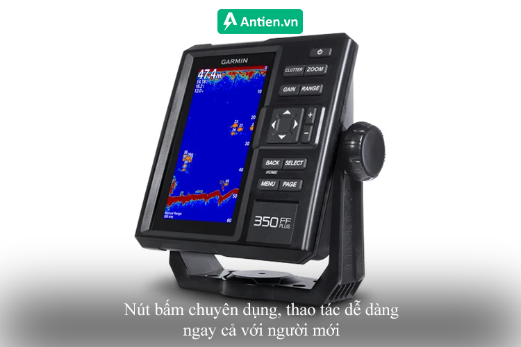 Trang bị các nút bấm chuyên dụng thao tác dễ dàng