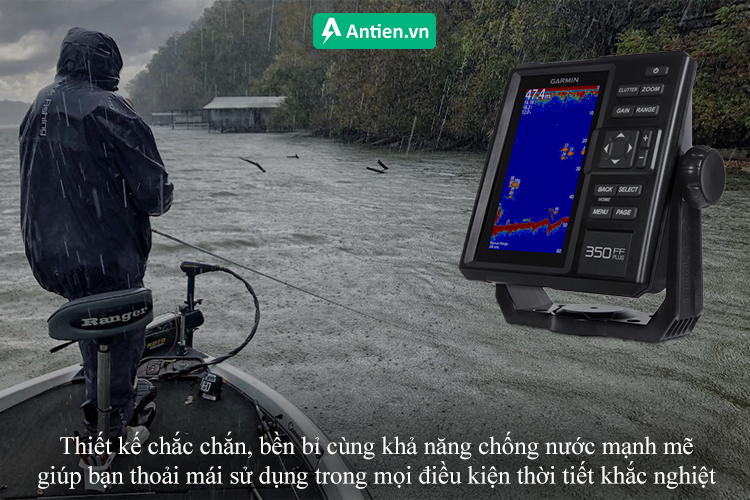 Thiết kế bền bỉ, chắc chắn, nổi bật với khả năng kháng nước mạnh mẽ