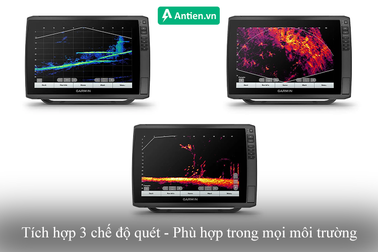Tích hợp 3 chế độ quét riêng biệt - Phù hợp cho mọi môi trường
