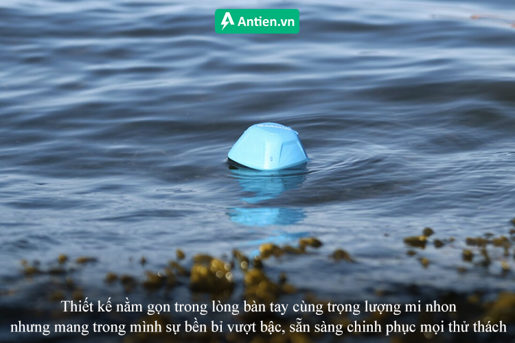 Thiết kế nhỏ gọn nhưng cứng cáp, thoải mái sử dụng trên mọi môi trường