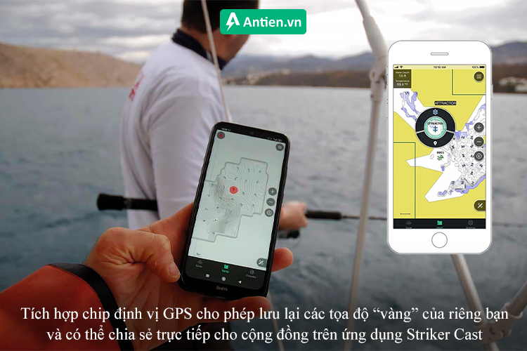 Tích hợp chip GPS cho phép lưu định vị chuẩn xác