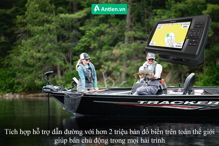 Tích hợp đa dạng bản đồ biển cho mọi hải trình