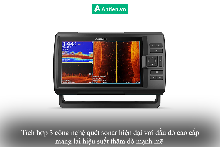 Tích hợp công nghệ sonar hiện đại cùng đầu dò cao cấp