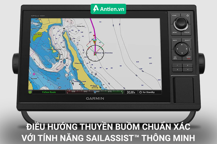 Điều hướng thuyền buồm chính xác với SailAssist™ thông minh