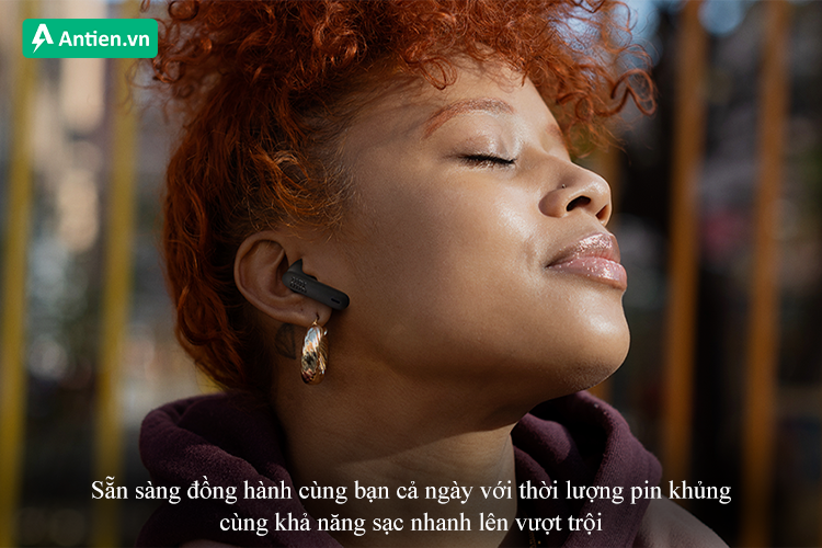 Sẵn sàng đồng hành cùng bạn cả ngày với thời lượng pin vượt trội