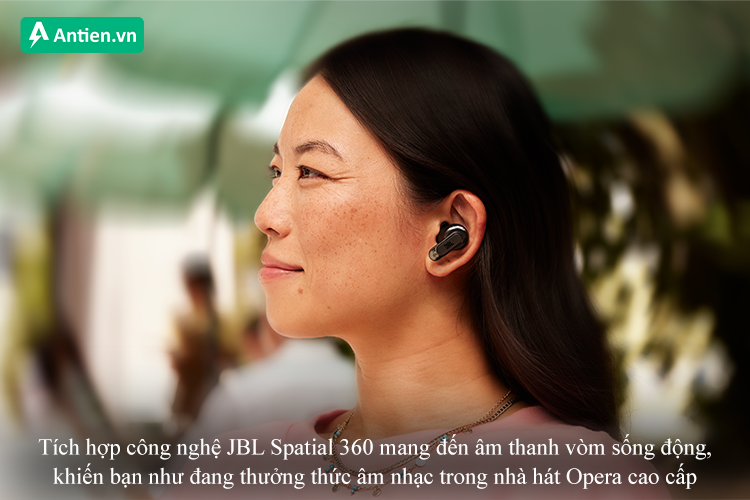 Trải nghiệm âm thanh vòm cao cấp với công nghệ JBL Spatial 360