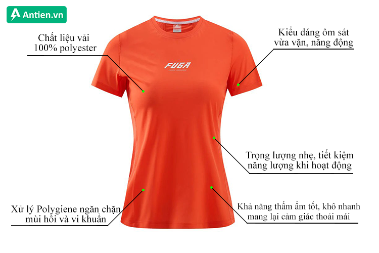 Thông tin áo thể thao nữ Kailas Functional T-shirt