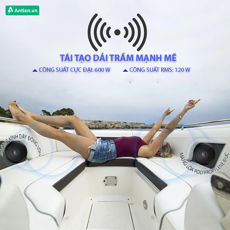 Tận hưởng âm thanh đỉnh cao với kết cấu được tinh chỉnh