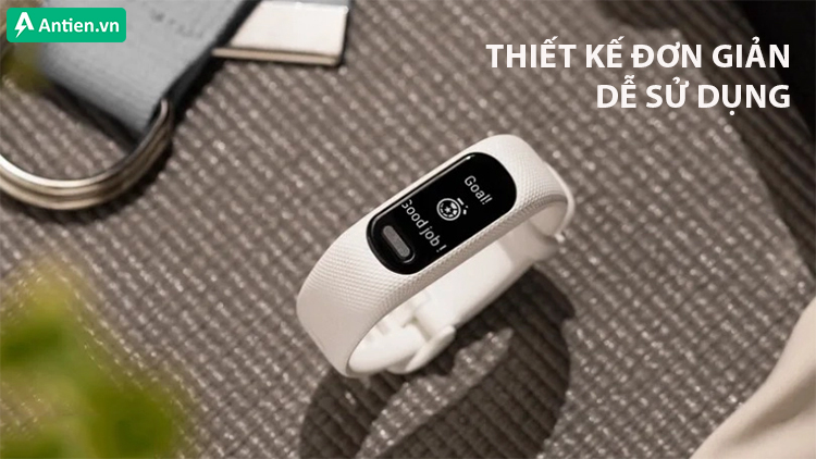 Vivosmart 5 thiết kế cho lối sống năng động, dễ sử dụng