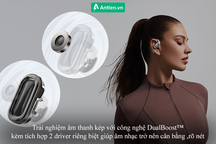 Trải nghiệm âm thanh cân bằng, rõ nét với công nghệ độc quyền