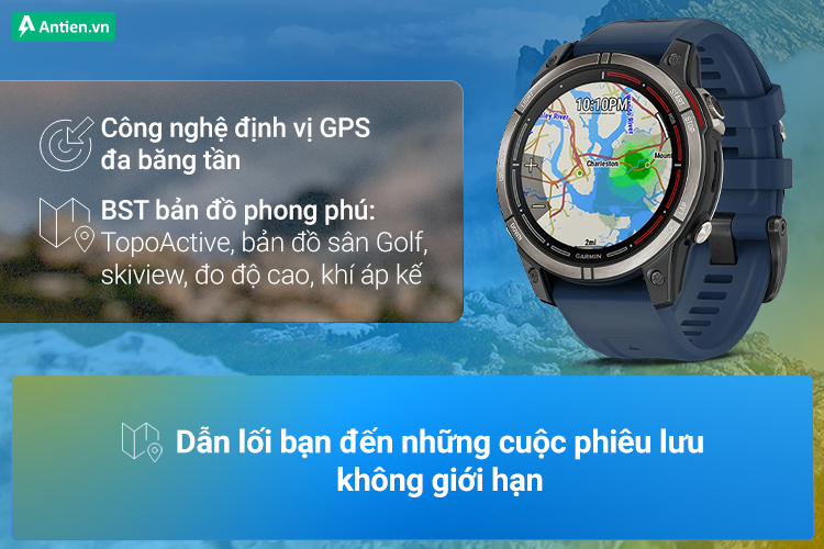 Chinh phục trọn vẹn mọi hành trình với công nghệ định vị chính xác và hệ thống bản đồ phong phú