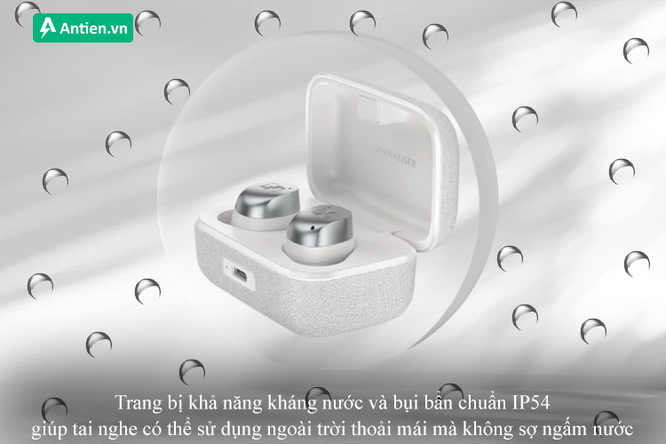 Trang bị khả năng kháng nước và bụi bẩn chuẩn IP54