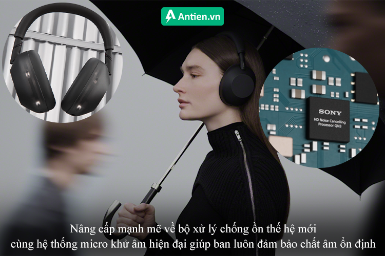 Nâng cấp về khả năng chống ồn giúp âm thanh mượt mà trong mọi môi trường