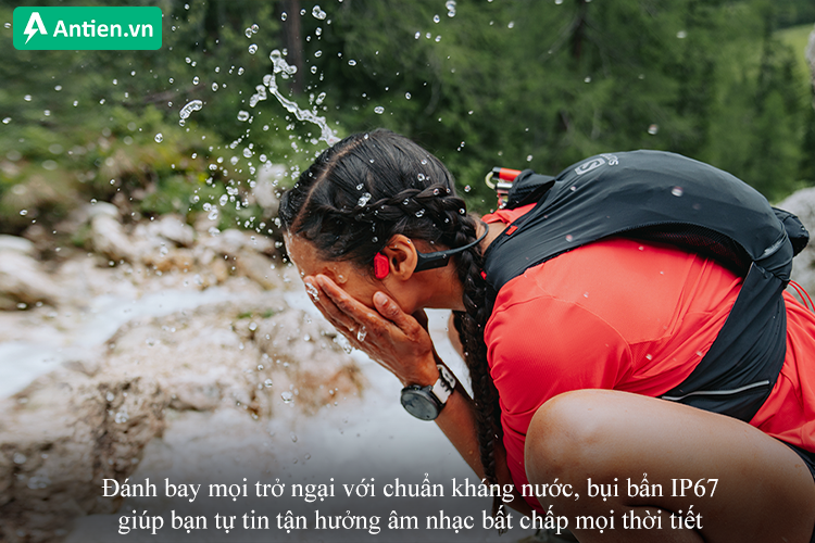 Đánh bay mọi thử thách với khả năng kháng nước, bụi bẩn mạnh mẽ