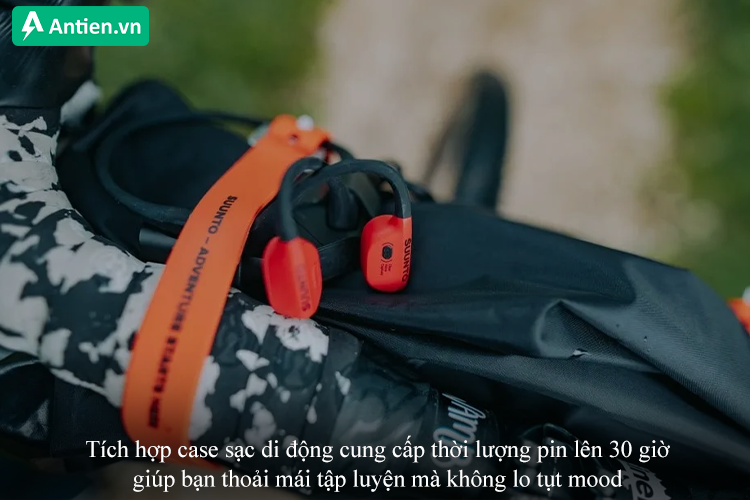 Thoải mái tận hưởng âm nhạc cả ngày với thời lượng pin lên đến 30 giờ