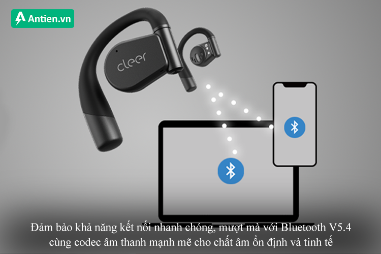 Kết nối nhanh chóng, mạnh mẽ với công nghệ Bluetooth V5.4