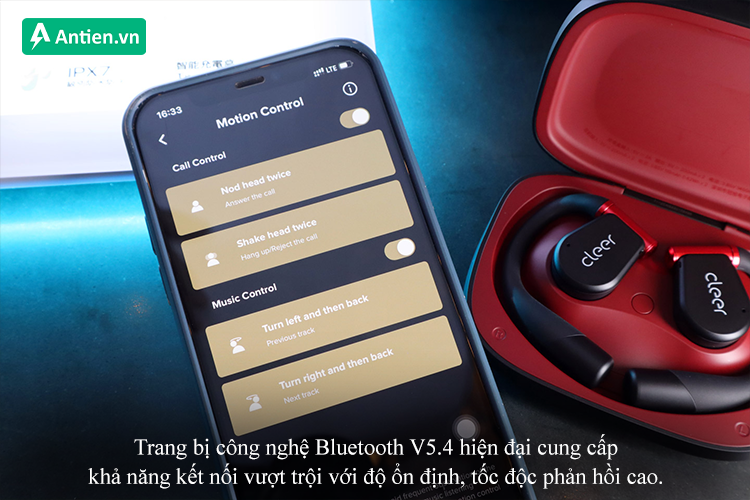 Nâng cấp với công nghệ Bluetooth V5.4 mới nhất, cung cấp khả năng kết nối vượt trội