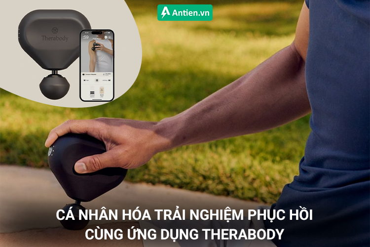 Mang lại trải nghiệm massage được cá nhân hóa với ứng dụng kết nối Therabody