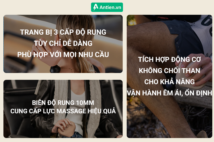 Vận hành êm ái, đánh tan mệt mỏi